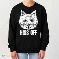Hiss Off Funny Cat Lover Gift Women's Sweatshirt thumb 0