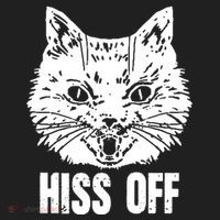 Hiss Off Funny Cat Lover Gift Women's Sweatshirt thumb 2