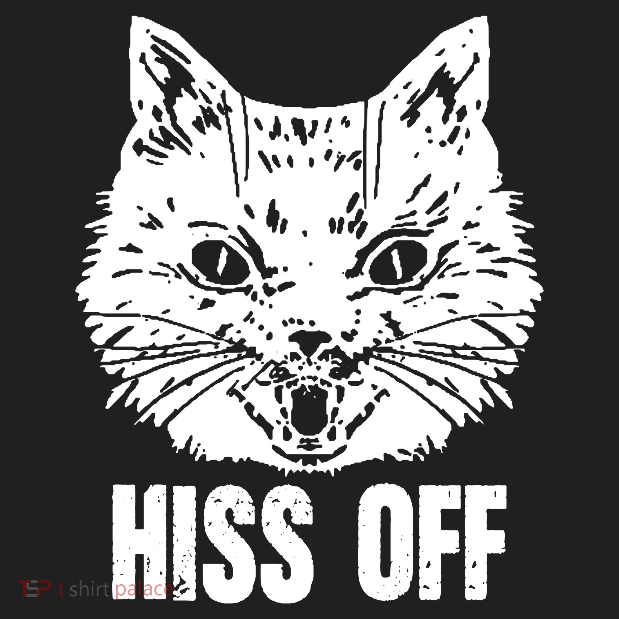 Hiss Off Funny Cat Lover Gift Women's Sweatshirt