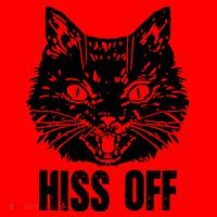 Hiss Off Funny Cat Lover Gift Santa Hat thumb 1