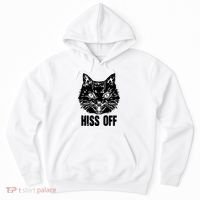 Hiss Off Funny Cat Lover Gift Hoodie thumb 0