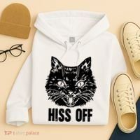 Hiss Off Funny Cat Lover Gift Hoodie thumb 4