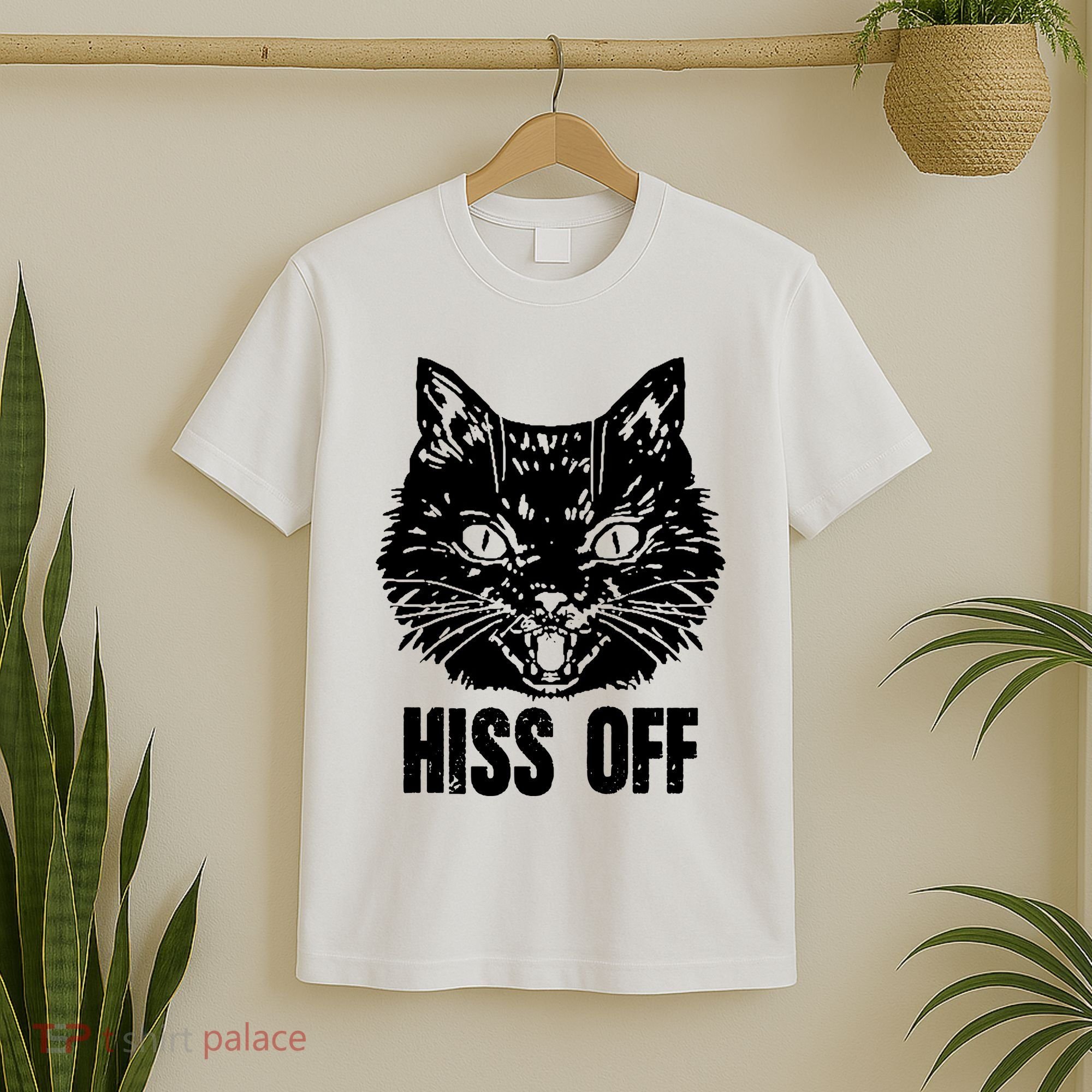 Hiss Off Funny Cat Lover Gift T-Shirt