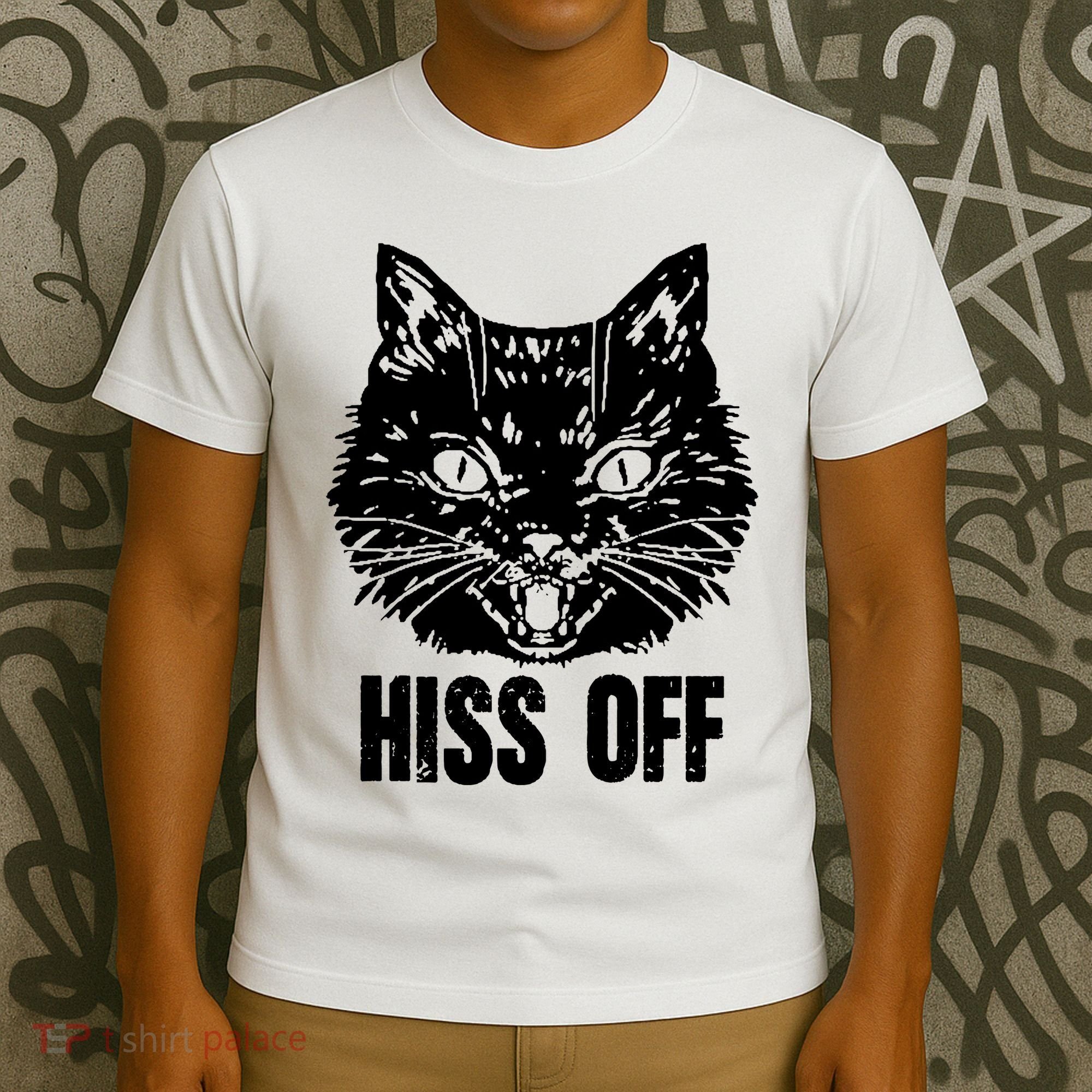 Hiss Off Funny Cat Lover Gift T-Shirt