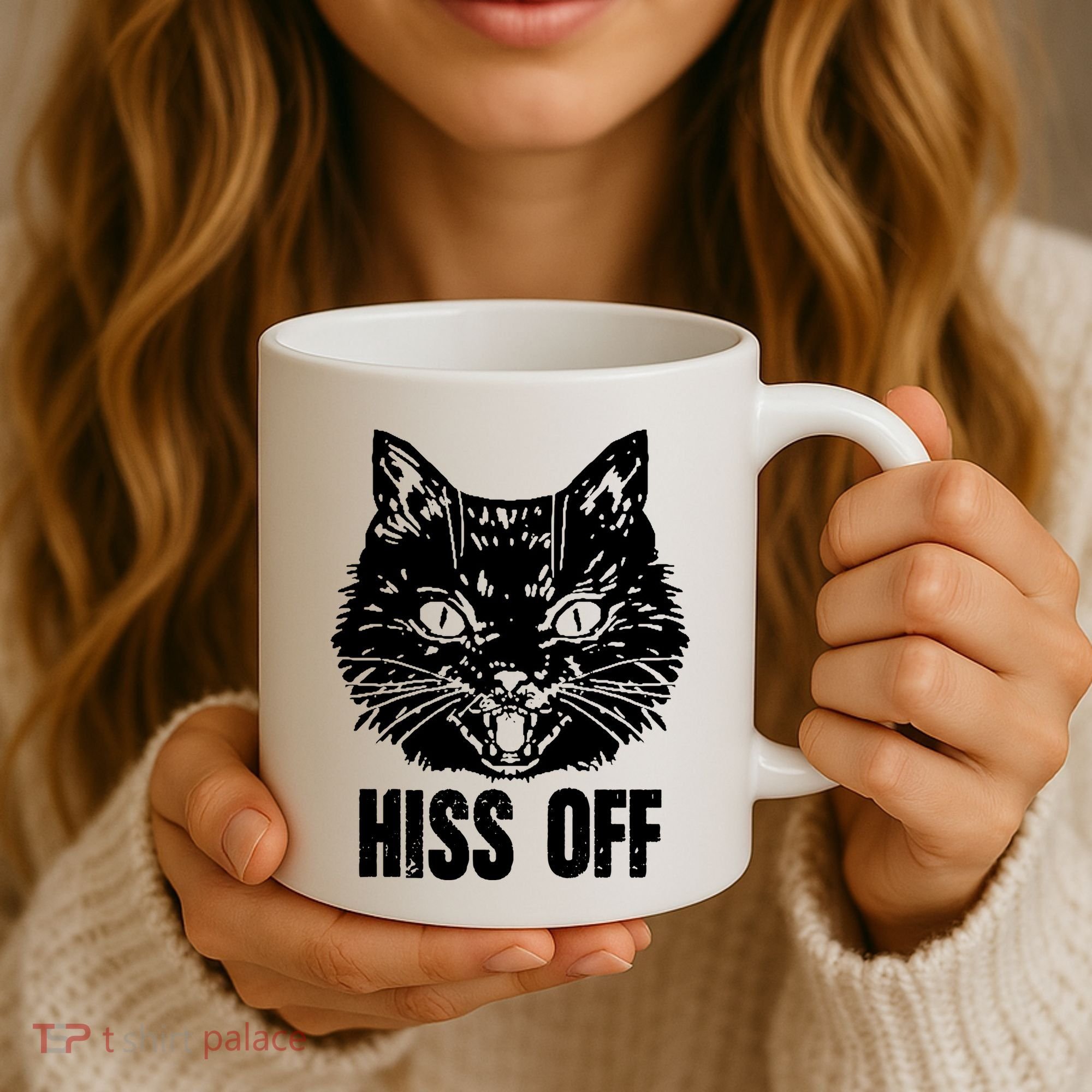 Hiss Off Funny Cat Lover Gift Coffee Mug