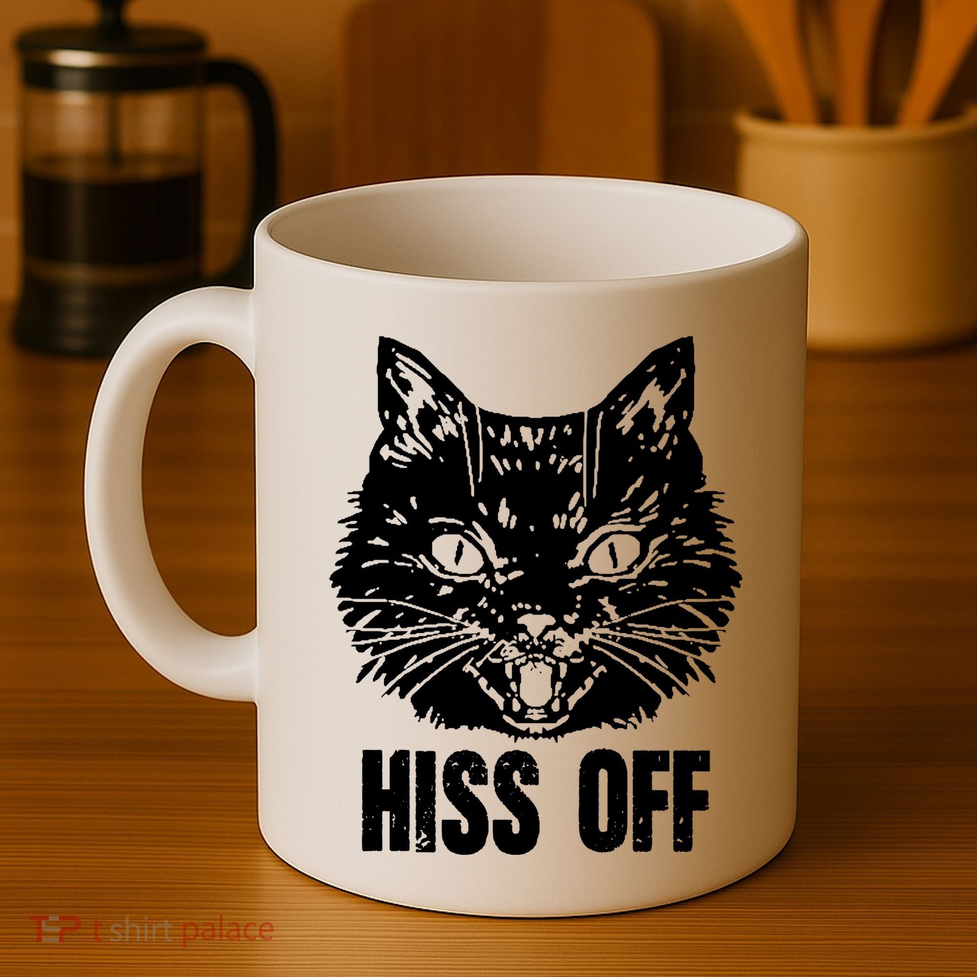 Hiss Off Funny Cat Lover Gift Coffee Mug