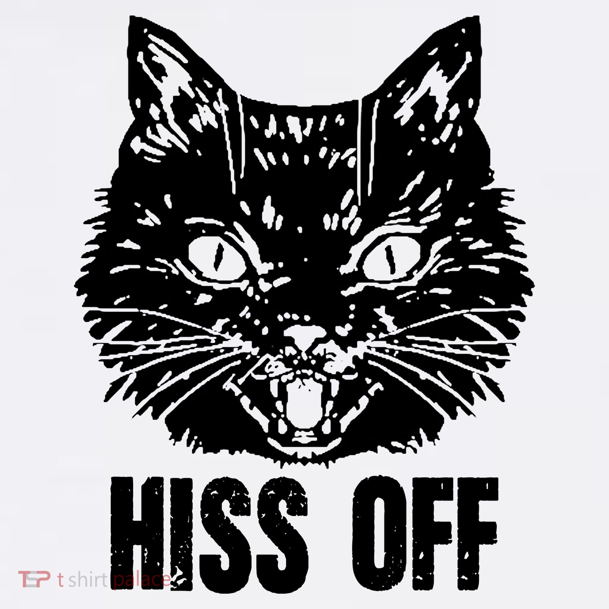 Hiss Off Funny Cat Lover Gift Beanie