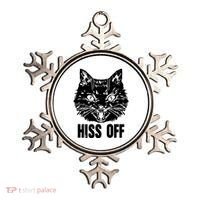 Hiss Off Funny Cat Lover Gift Ornament thumb 0
