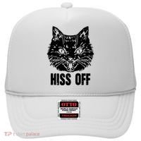 Hiss Off Funny Cat Lover Gift Hat thumb 0