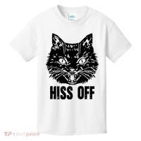Hiss Off Funny Cat Lover Gift Kids T-Shirt thumb 0
