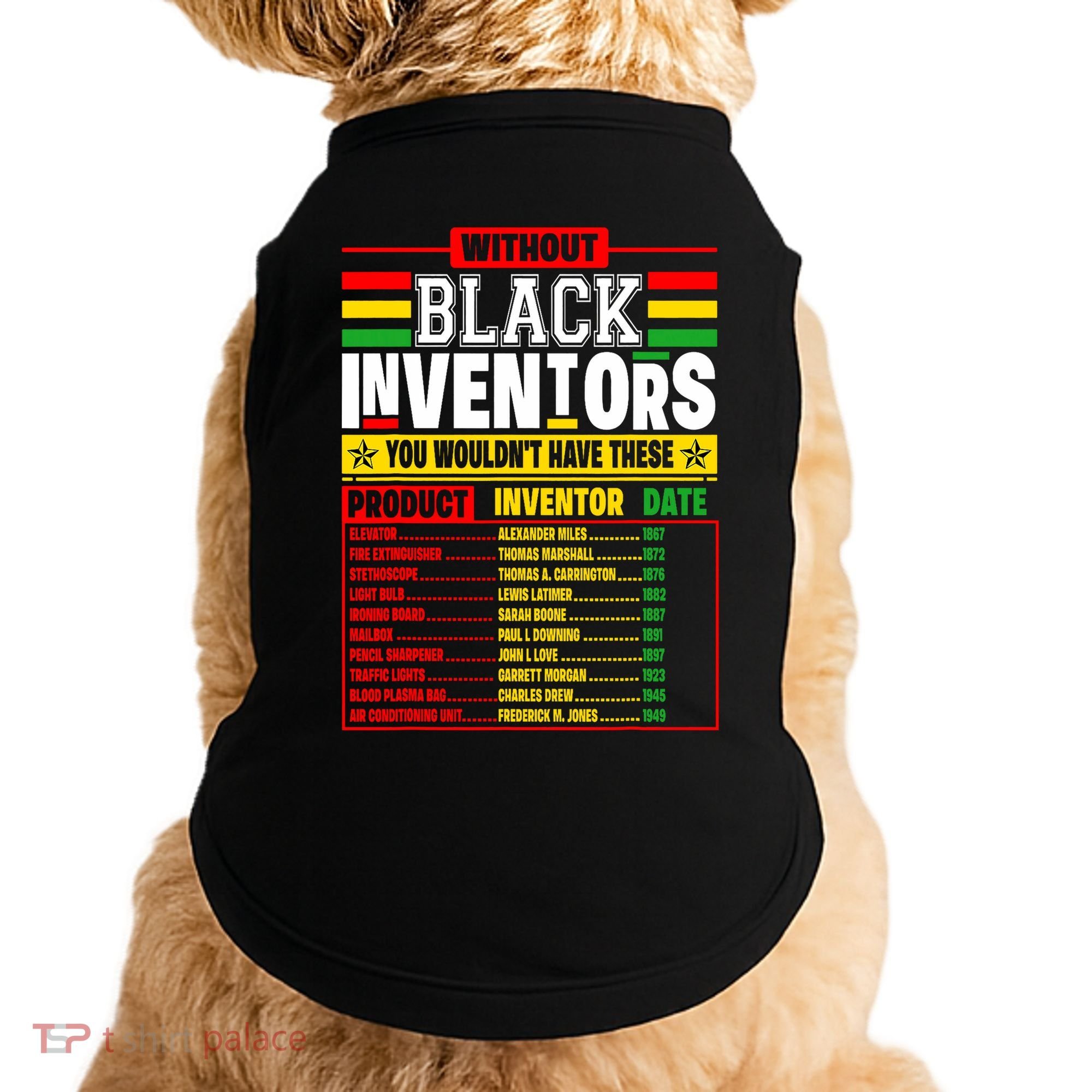History Of Forgotten Black Inventors Black History Month Doggie Tank