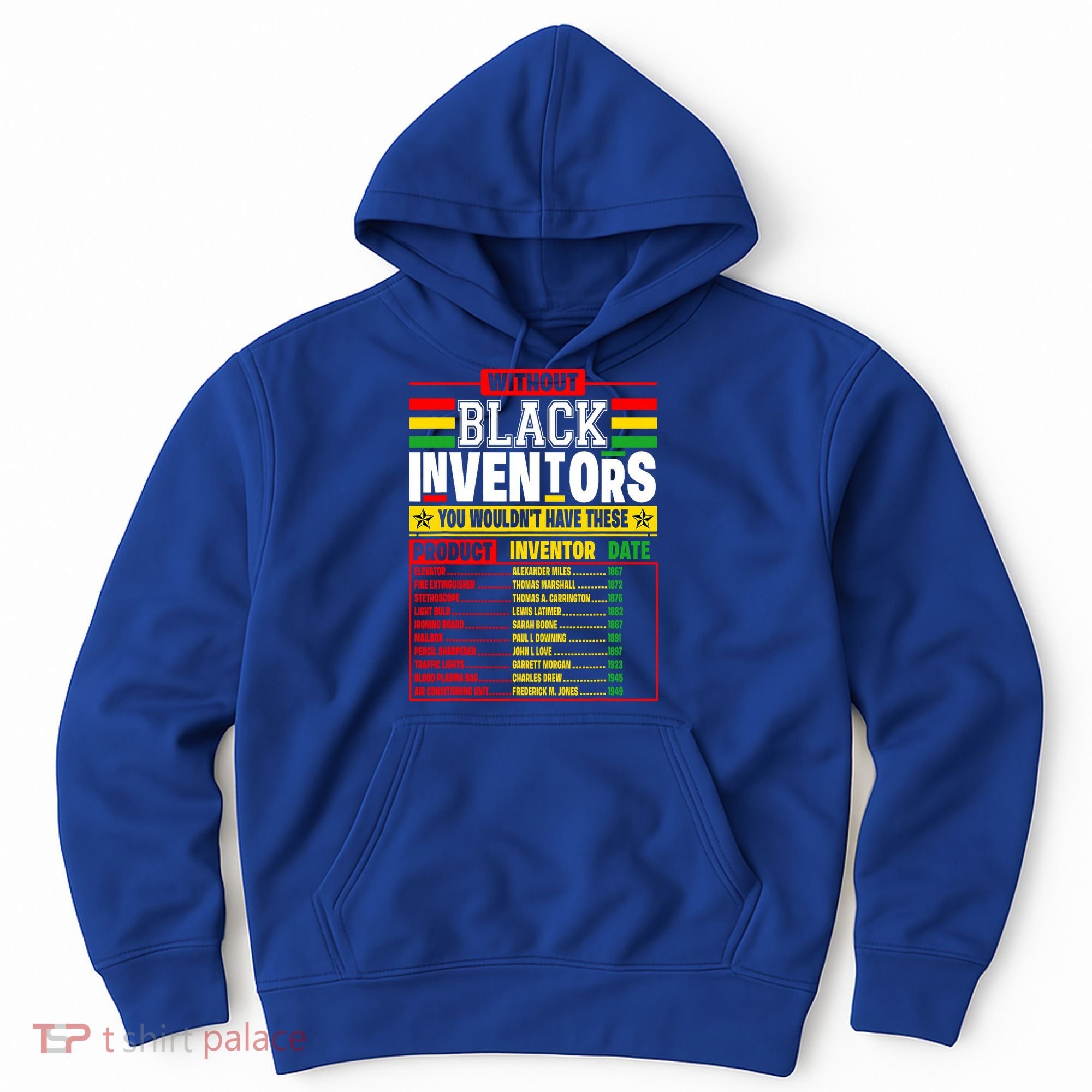 History Of Forgotten Black Inventors Black History Month Hoodie