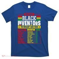 History Of Forgotten Black Inventors Black History Month T-Shirt thumb 0