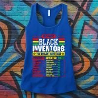 History Of Forgotten Black Inventors Black History Month Women's Tank Top thumb 3