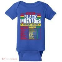 History Of Forgotten Black Inventors Black History Month Baby Bodysuit thumb 0