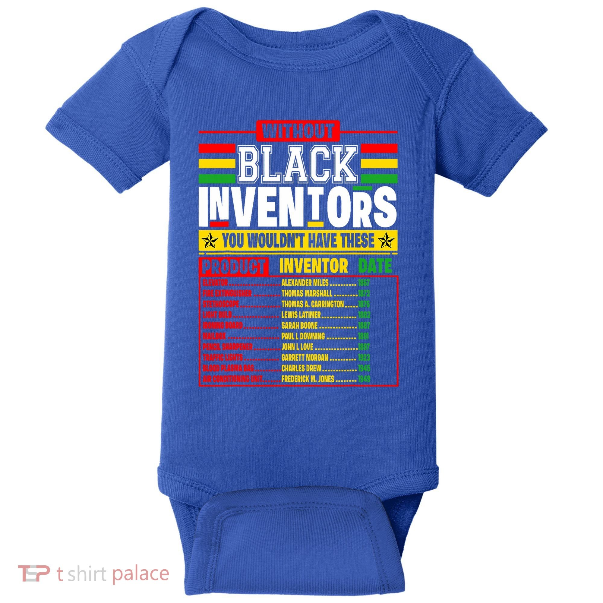 History Of Forgotten Black Inventors Black History Month Baby Bodysuit