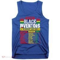 History Of Forgotten Black Inventors Black History Month Tank Top thumb 0