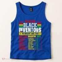 History Of Forgotten Black Inventors Black History Month Tank Top thumb 2