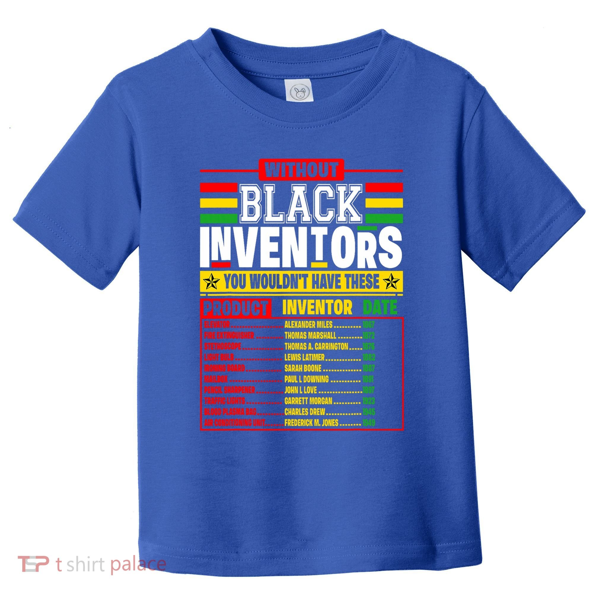 History Of Forgotten Black Inventors Black History Month Toddler T-Shirt