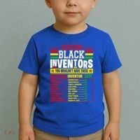 History Of Forgotten Black Inventors Black History Month Toddler T-Shirt thumb 2