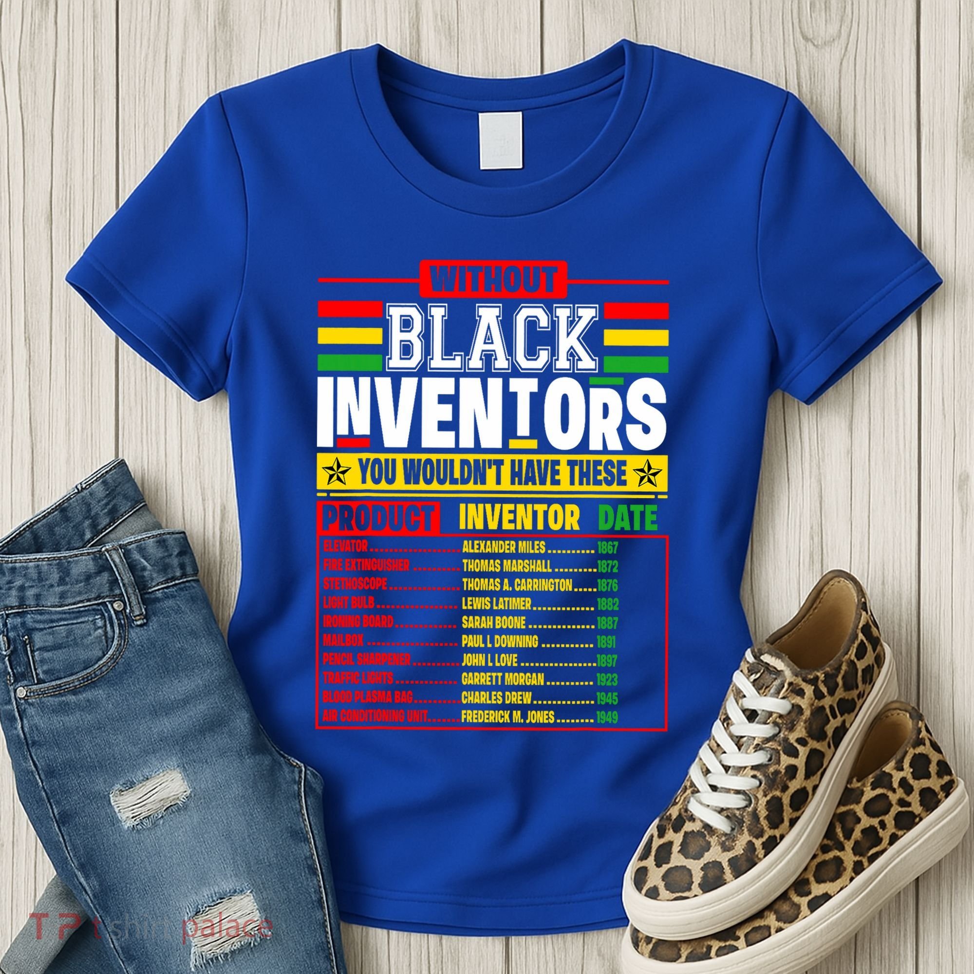 History Of Forgotten Black Inventors Black History Month Women's T-Shirt