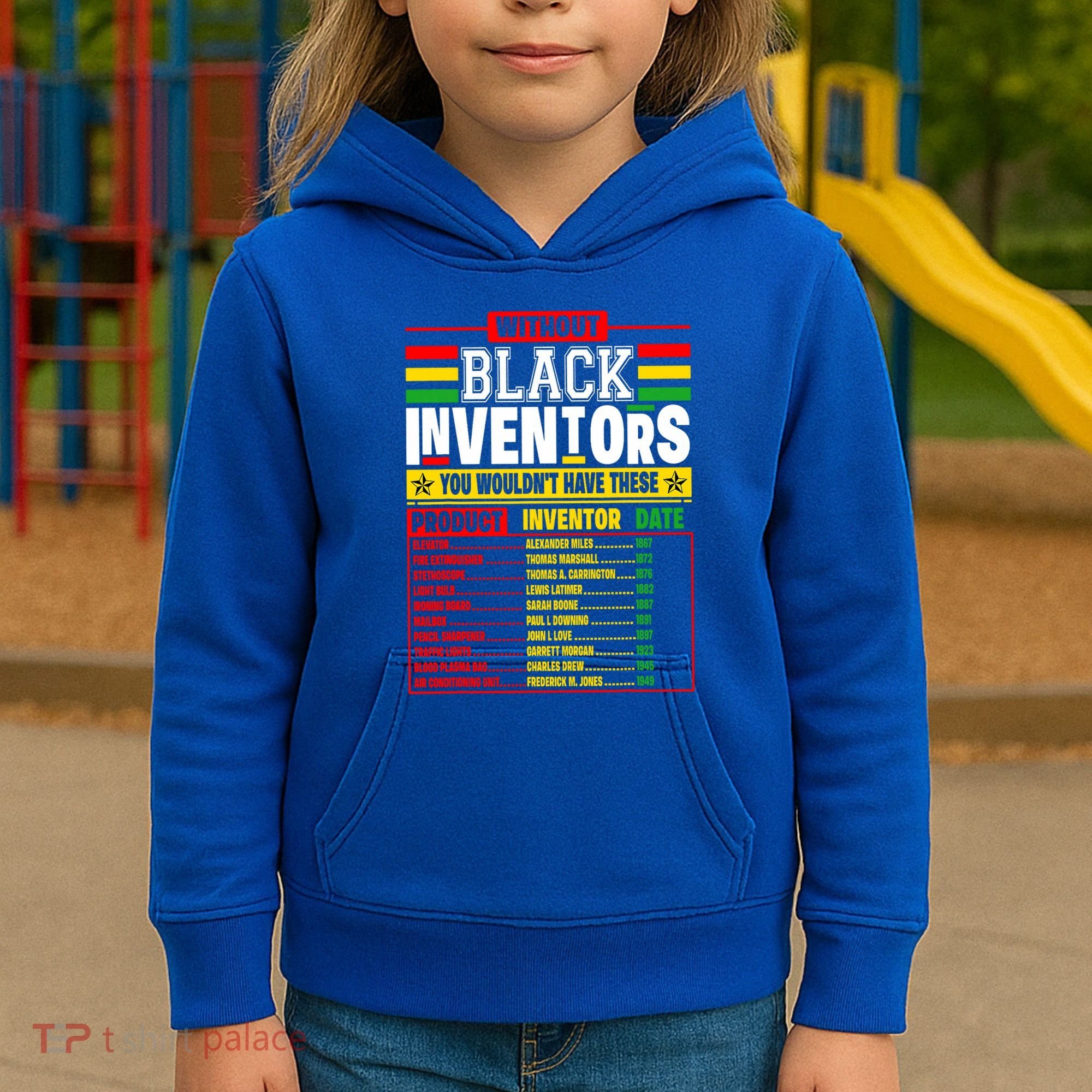 History Of Forgotten Black Inventors Black History Month Kids Hoodie