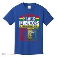 History Of Forgotten Black Inventors Black History Month Kids T-Shirt thumb 0