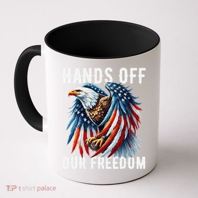 Hands Off Freedom Flag Protest Resist Hands Off My Coffee Mug