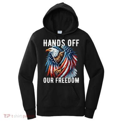 Hands Off Freedom Flag Protest Resist Hands Off My Women's Hoodie