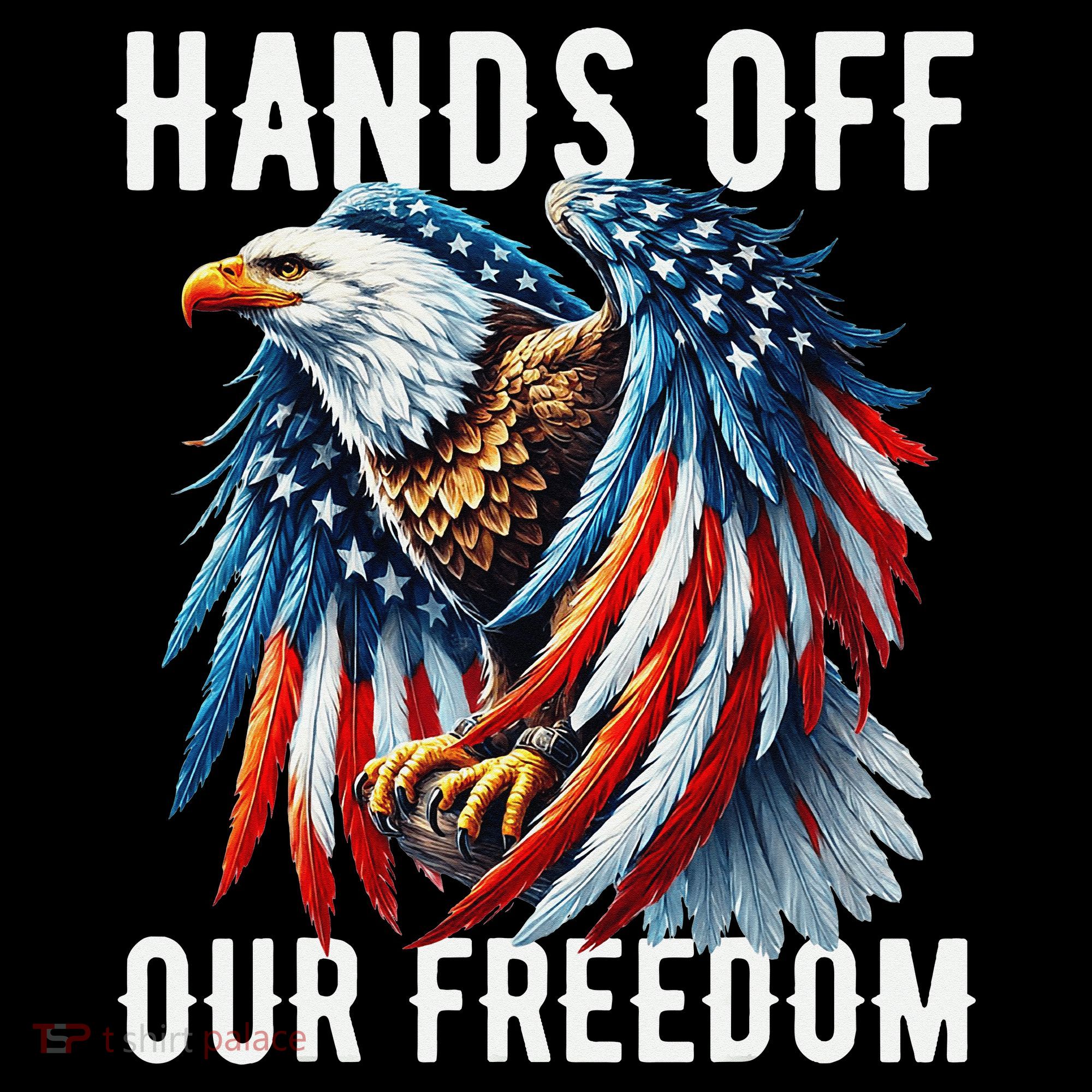 Hands Off Freedom Flag Protest Resist Hands Off My Women's Hoodie