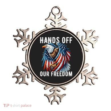 Hands Off Freedom Flag Protest Resist Hands Off My Ornament