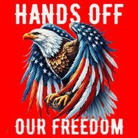 Hands Off Freedom Flag Protest Resist Hands Off My Santa Hat thumb 1