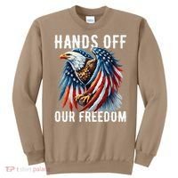 Hands Off Freedom Flag Protest Resist Hands Off My Sweatshirt thumb 0