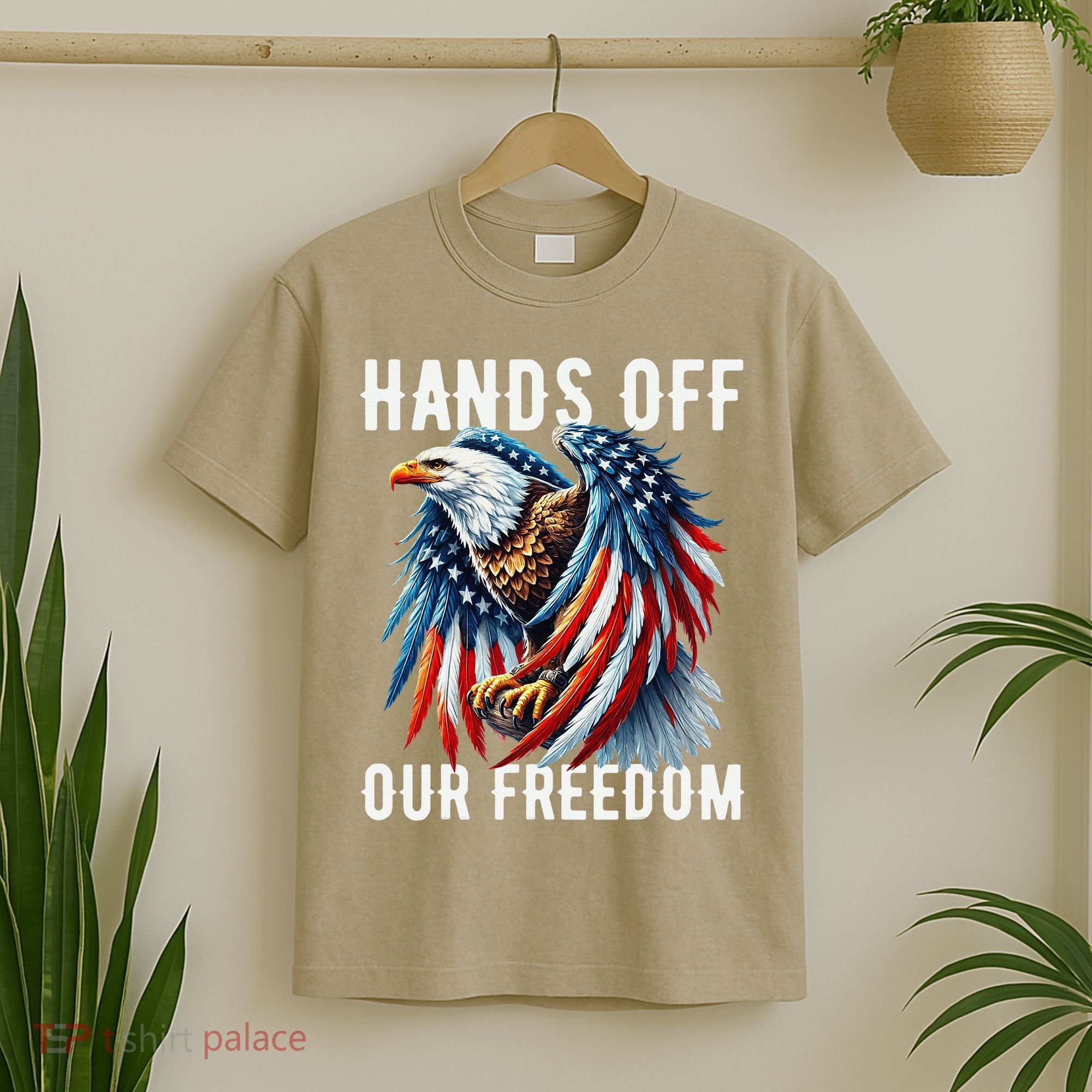 Hands Off Freedom Flag Protest Resist Hands Off My T-Shirt