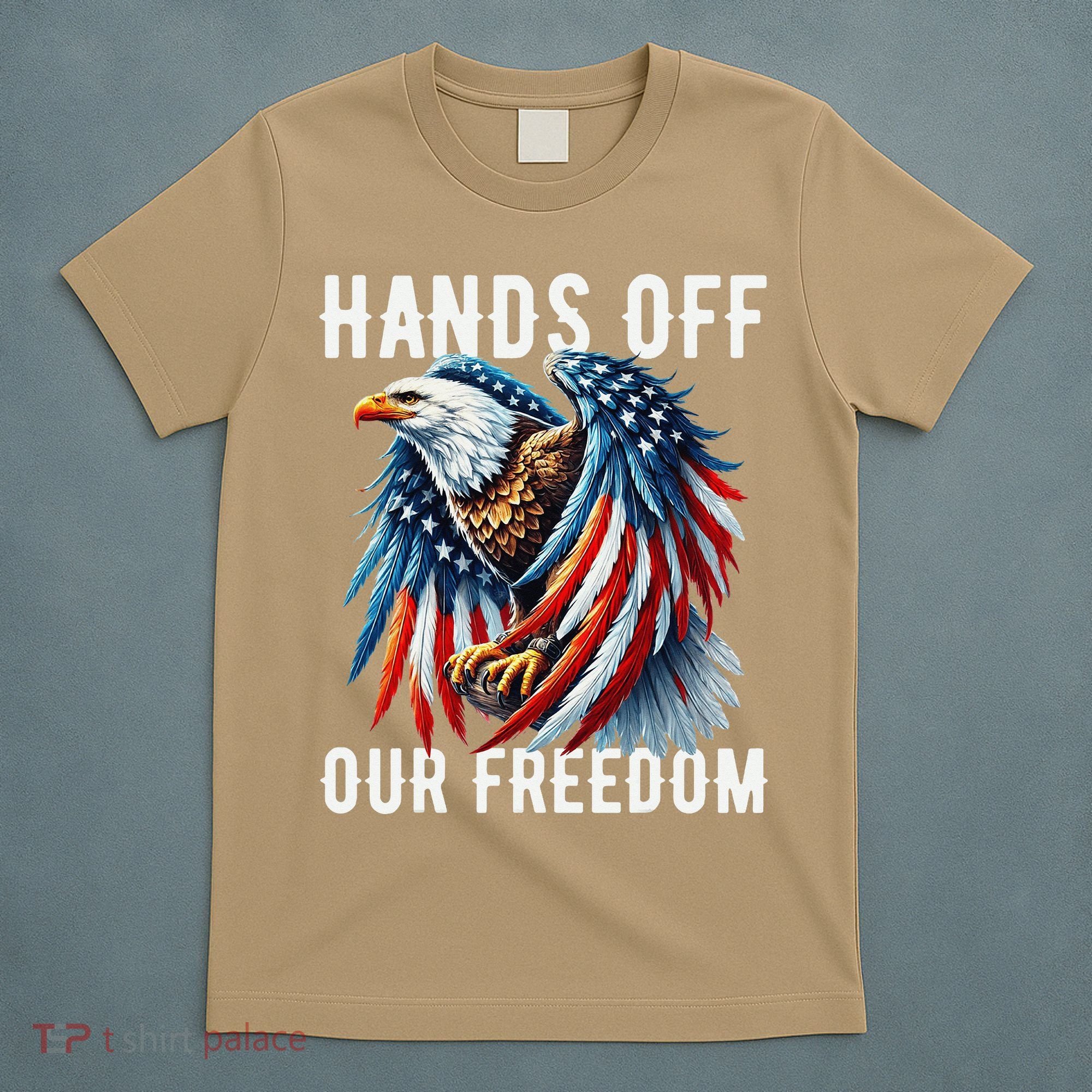 Hands Off Freedom Flag Protest Resist Hands Off My T-Shirt