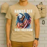 Hands Off Freedom Flag Protest Resist Hands Off My T-Shirt thumb 6