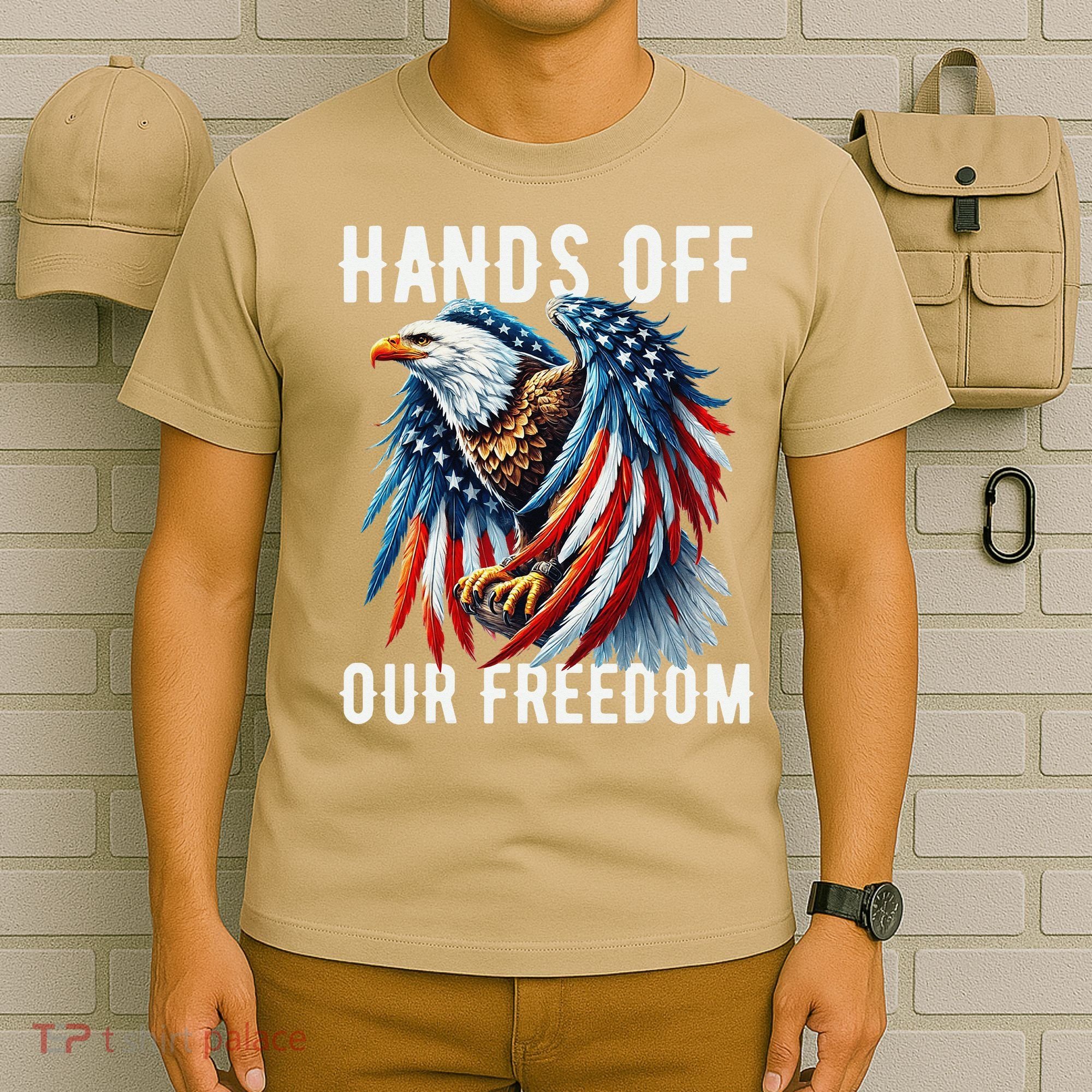 Hands Off Freedom Flag Protest Resist Hands Off My T-Shirt