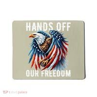 Hands Off Freedom Flag Protest Resist Hands Off My Mousepad thumb 0