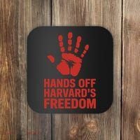 Hands Off Freedom Of Speech, Resist & Persist  Coaster thumb 0