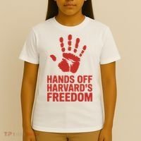 Hands Off Freedom Of Speech, Resist & Persist  T-Shirt thumb 4