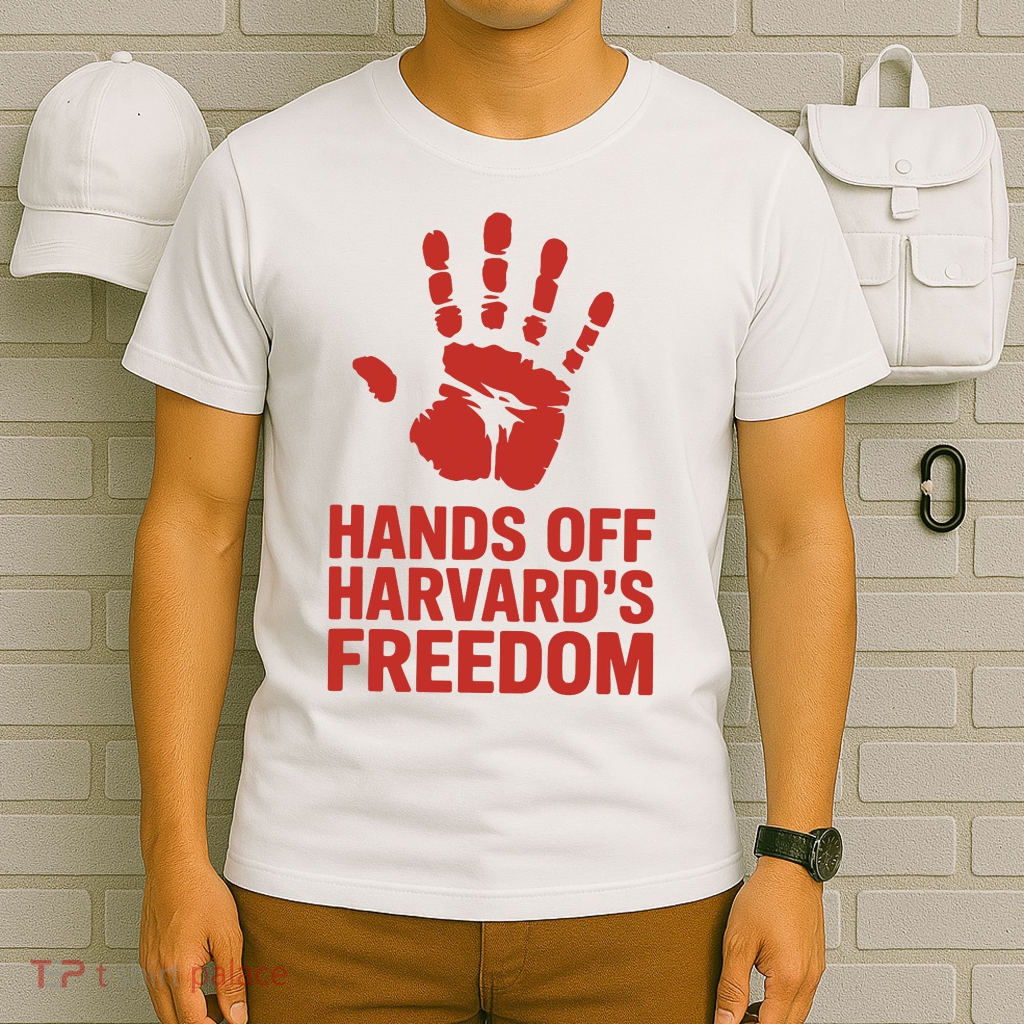 Hands Off Freedom Of Speech, Resist & Persist  T-Shirt
