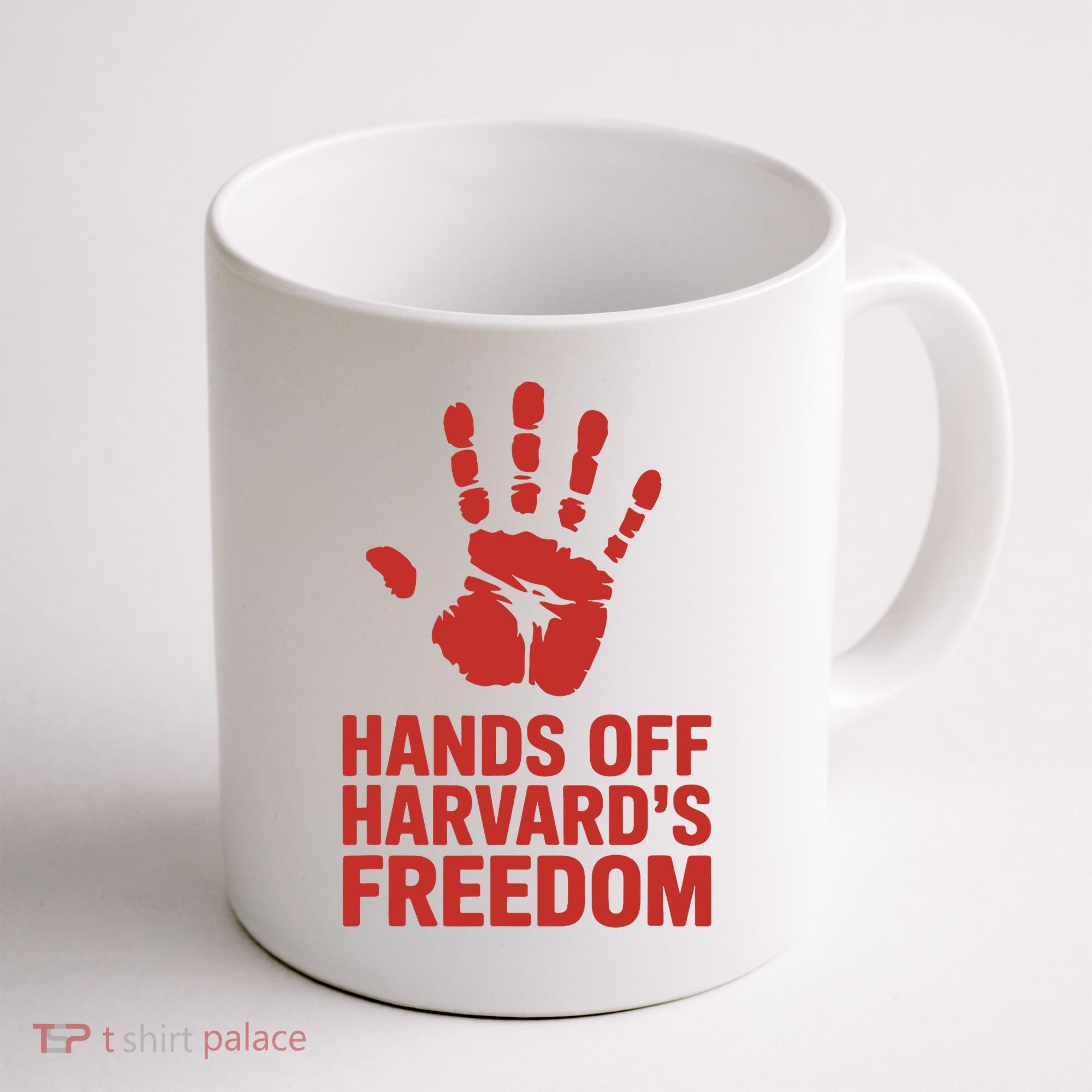 Hands Off Freedom Of Speech, Resist & Persist  Coffee Mug