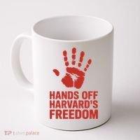 Hands Off Freedom Of Speech, Resist & Persist  Coffee Mug thumb 0