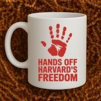 Hands Off Freedom Of Speech, Resist & Persist  Coffee Mug thumb 2
