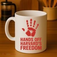 Hands Off Freedom Of Speech, Resist & Persist  Coffee Mug thumb 4