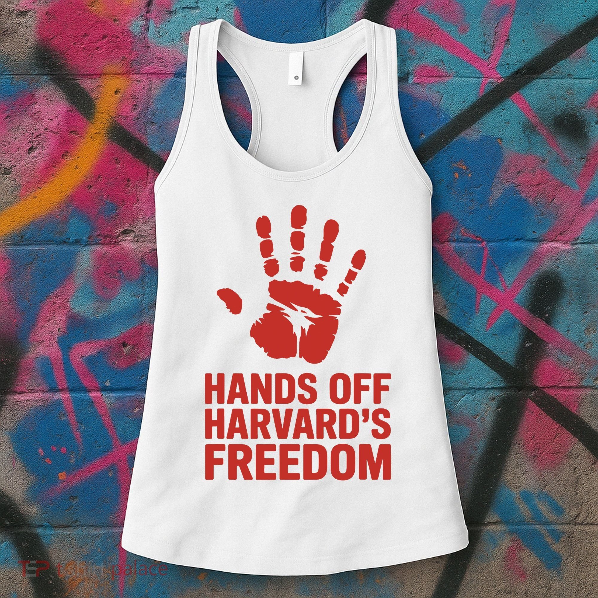 Hands Off Freedom Of Speech, Resist & Persist  Women's Tank Top