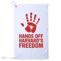 Hands Off Freedom Of Speech, Resist & Persist  Golf Towel thumb 0