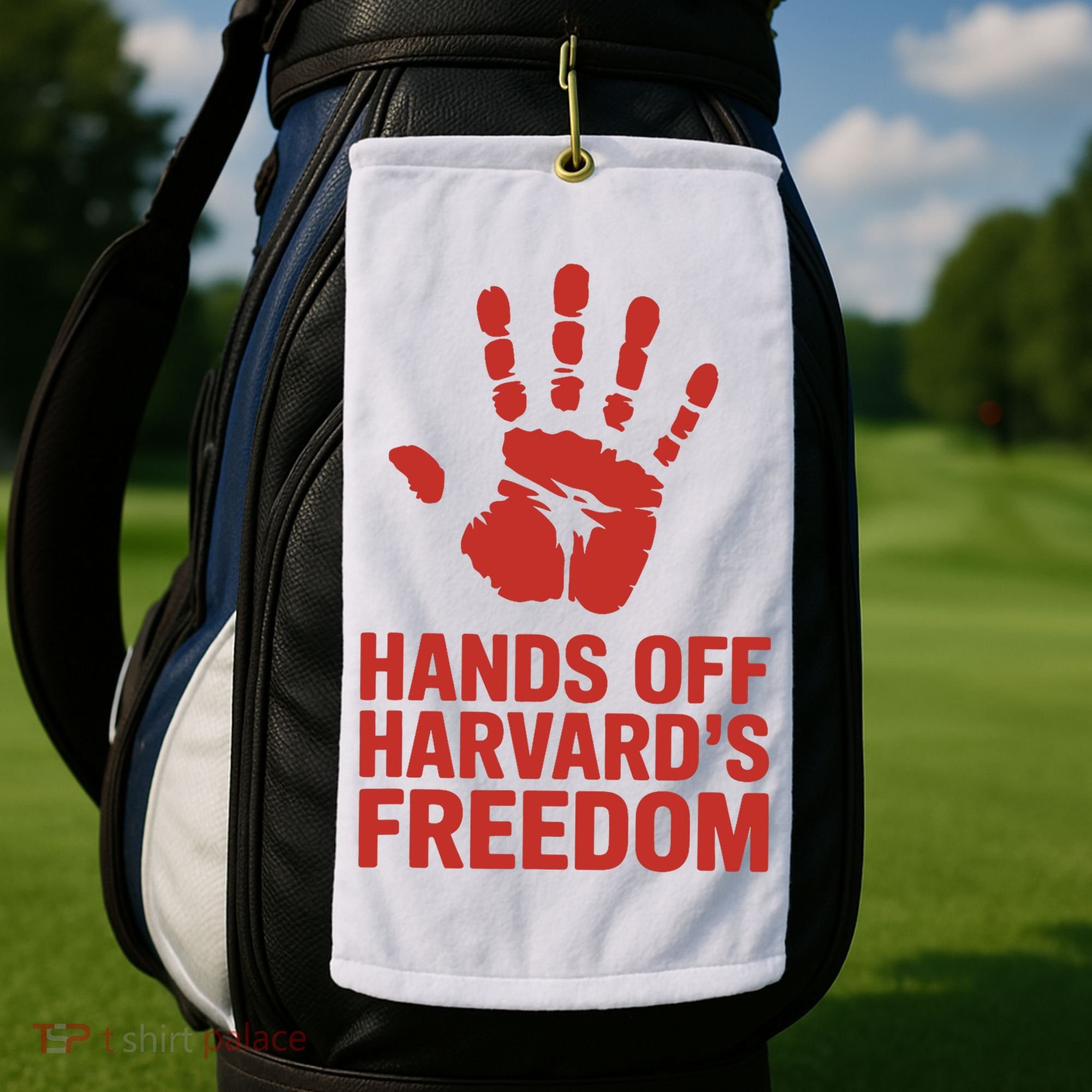 Hands Off Freedom Of Speech, Resist & Persist  Golf Towel