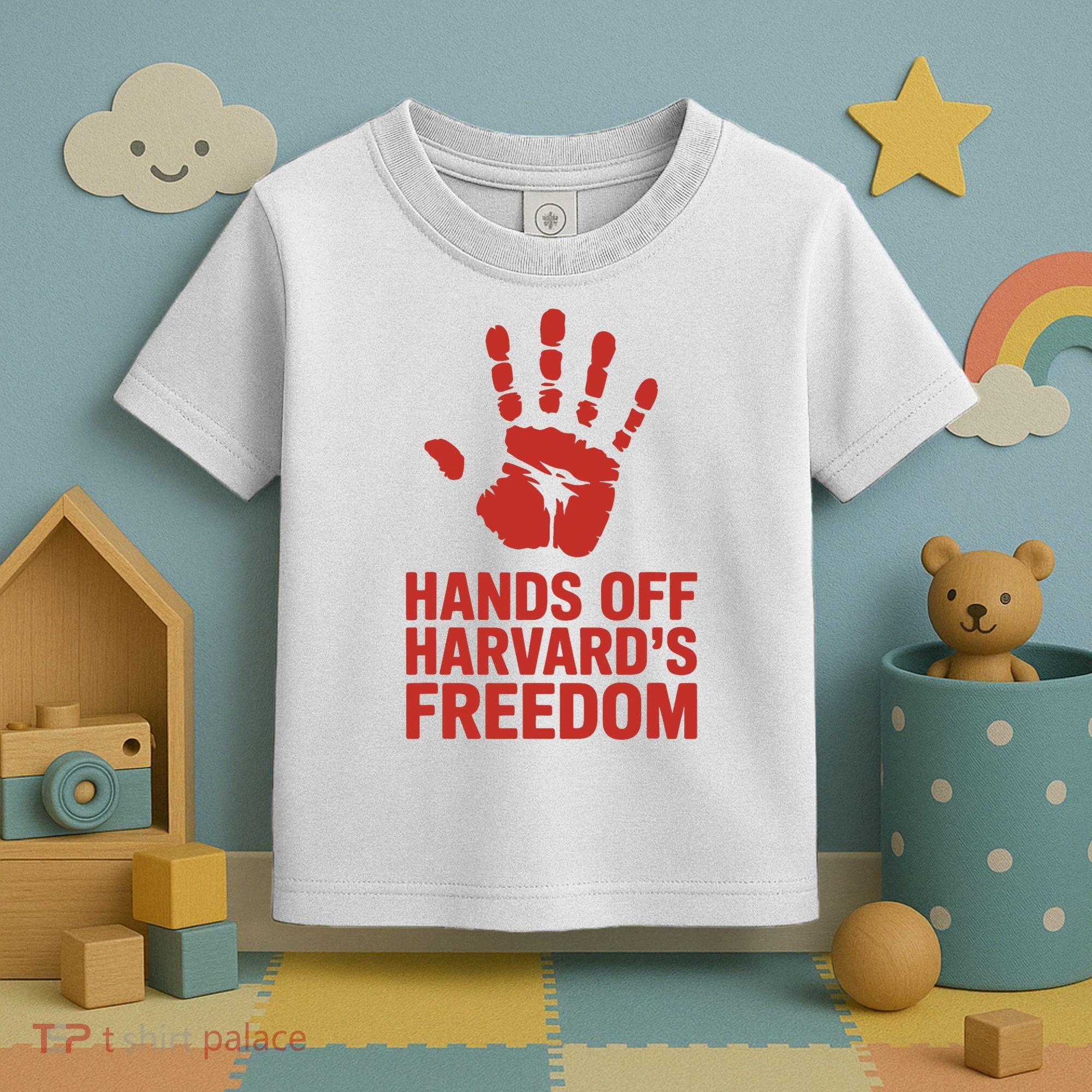 Hands Off Freedom Of Speech, Resist & Persist  Toddler T-Shirt