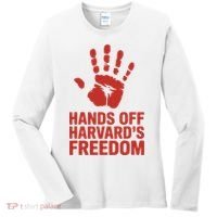 Hands Off Freedom Of Speech, Resist & Persist  Women's Long Sleeve Shirt thumb 0
